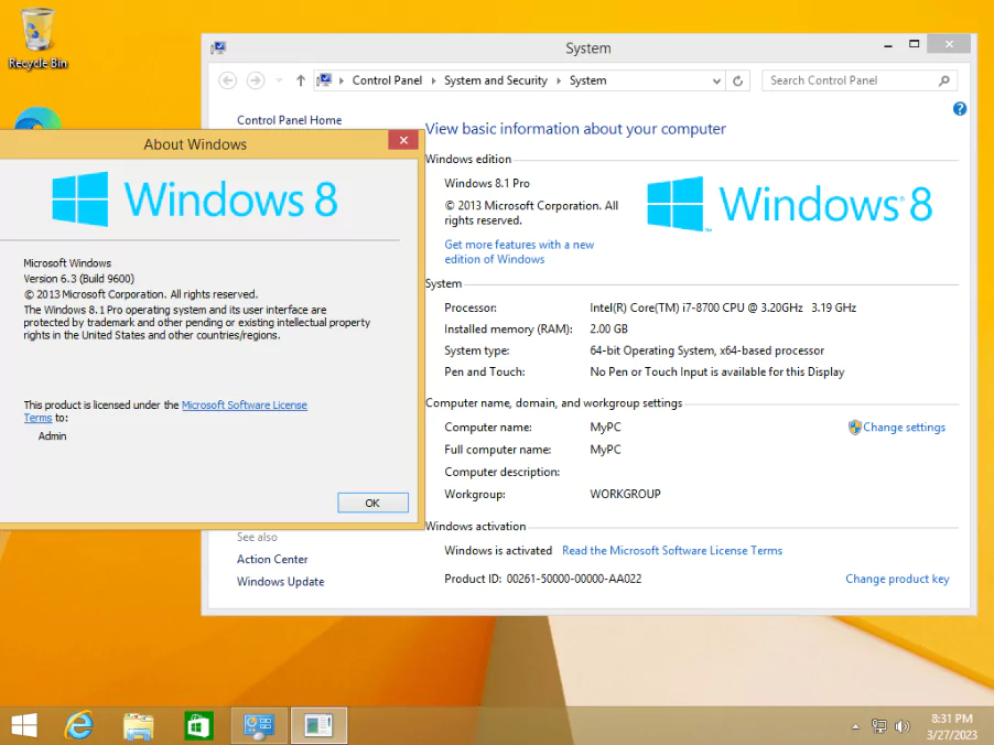 Windows 8.1 PreActivated ISO