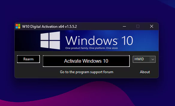 W10 Digital Activation Full Version