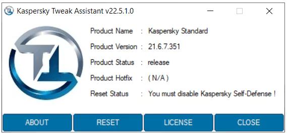 Kaspersky Tweak Assistant Full Version