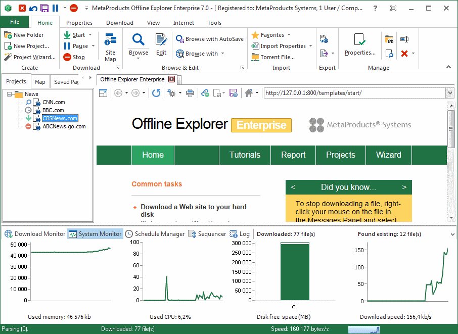 Metaproducts Offline Explorer Enterprise Full Version