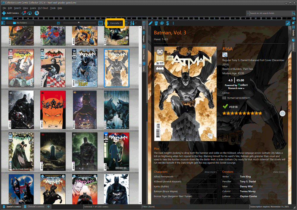 Comic Collector Preactivated Full 