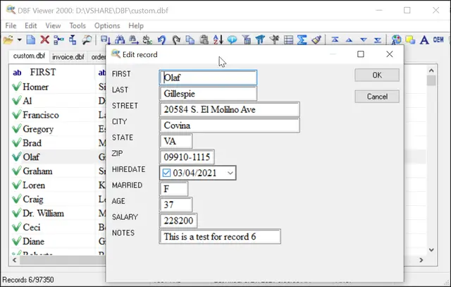 DBF Viewer 2000 Full Preactivated