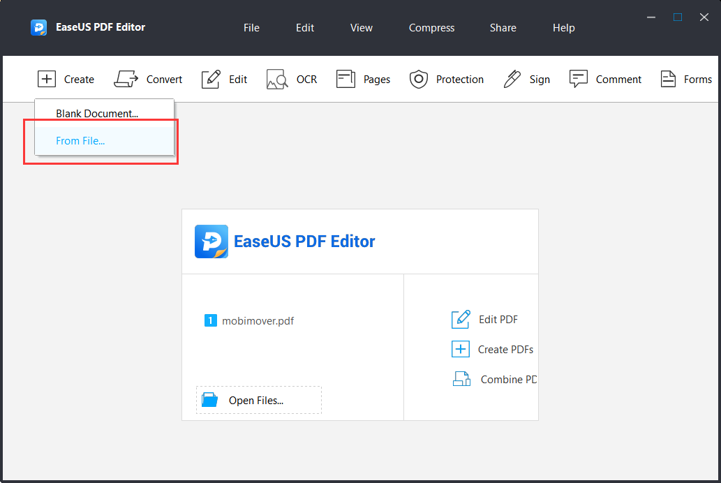 EaseUS PDF Editor Pro for Windows