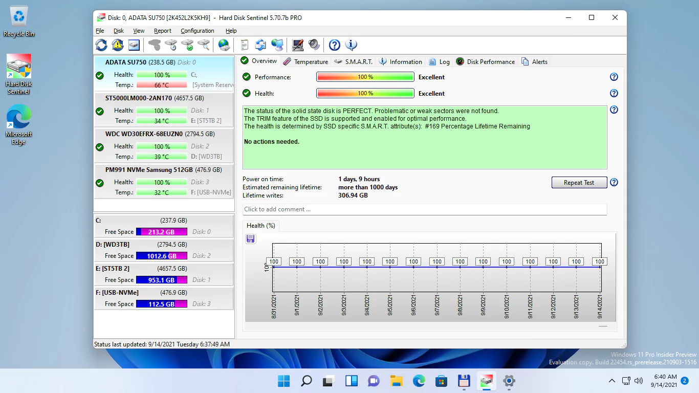 Hard Disk Sentinel Pro Full Version