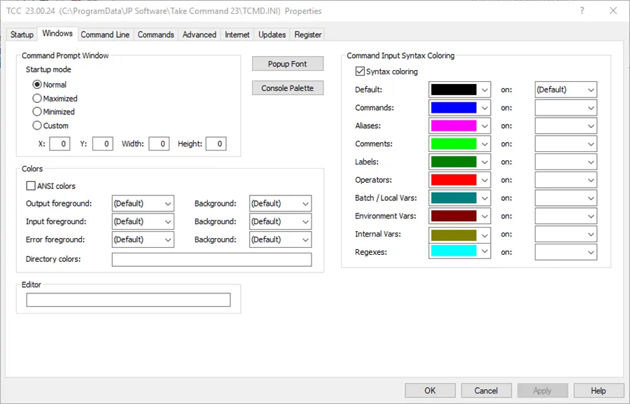 JP Software TCC Full Version