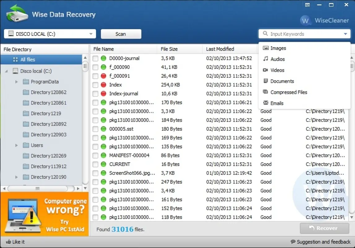 Wise Data Recovery Pro Download