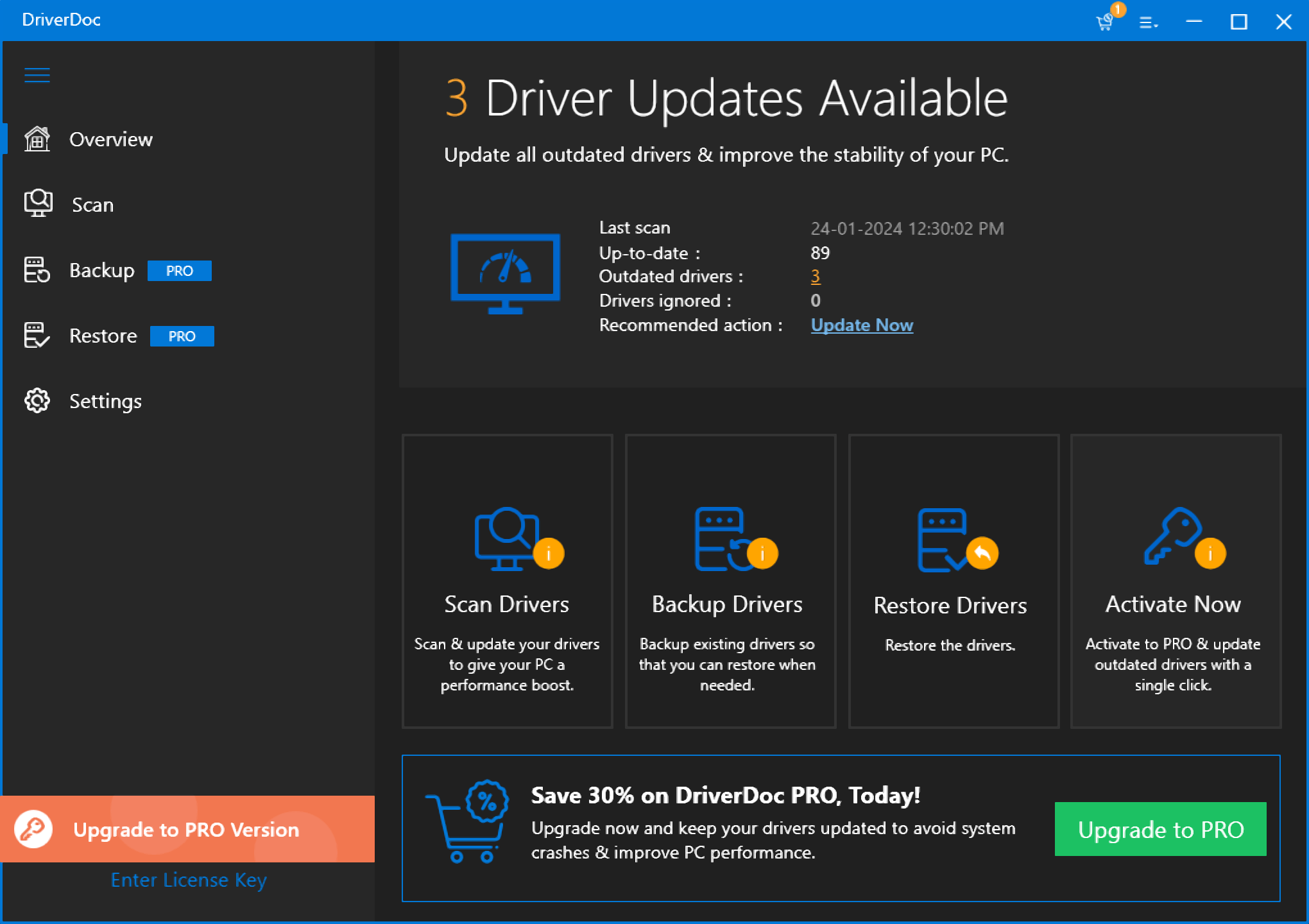 DriverDoc Pro Full Version for Windows