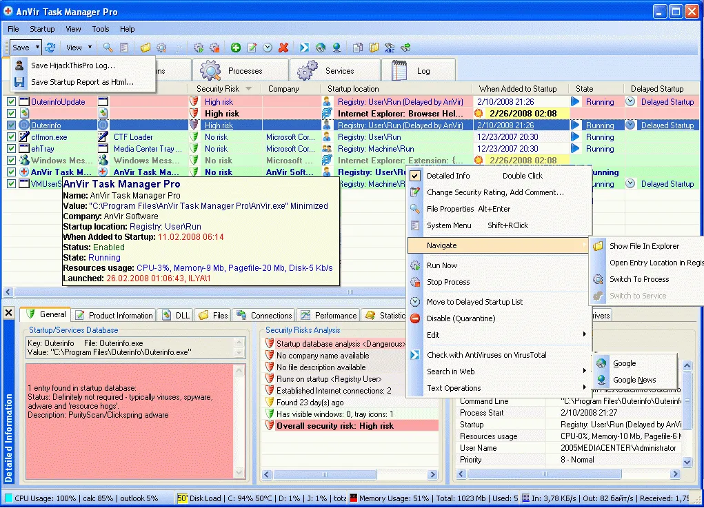AnVir Task Manager Full Version