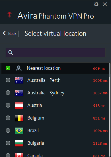 Avira Phantom VPN Pro