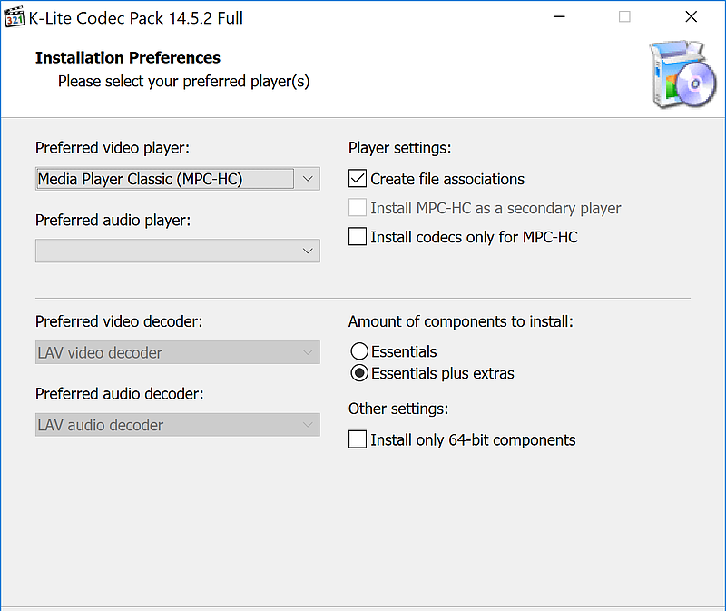 K Lite Codec Pack Mega Full Standard