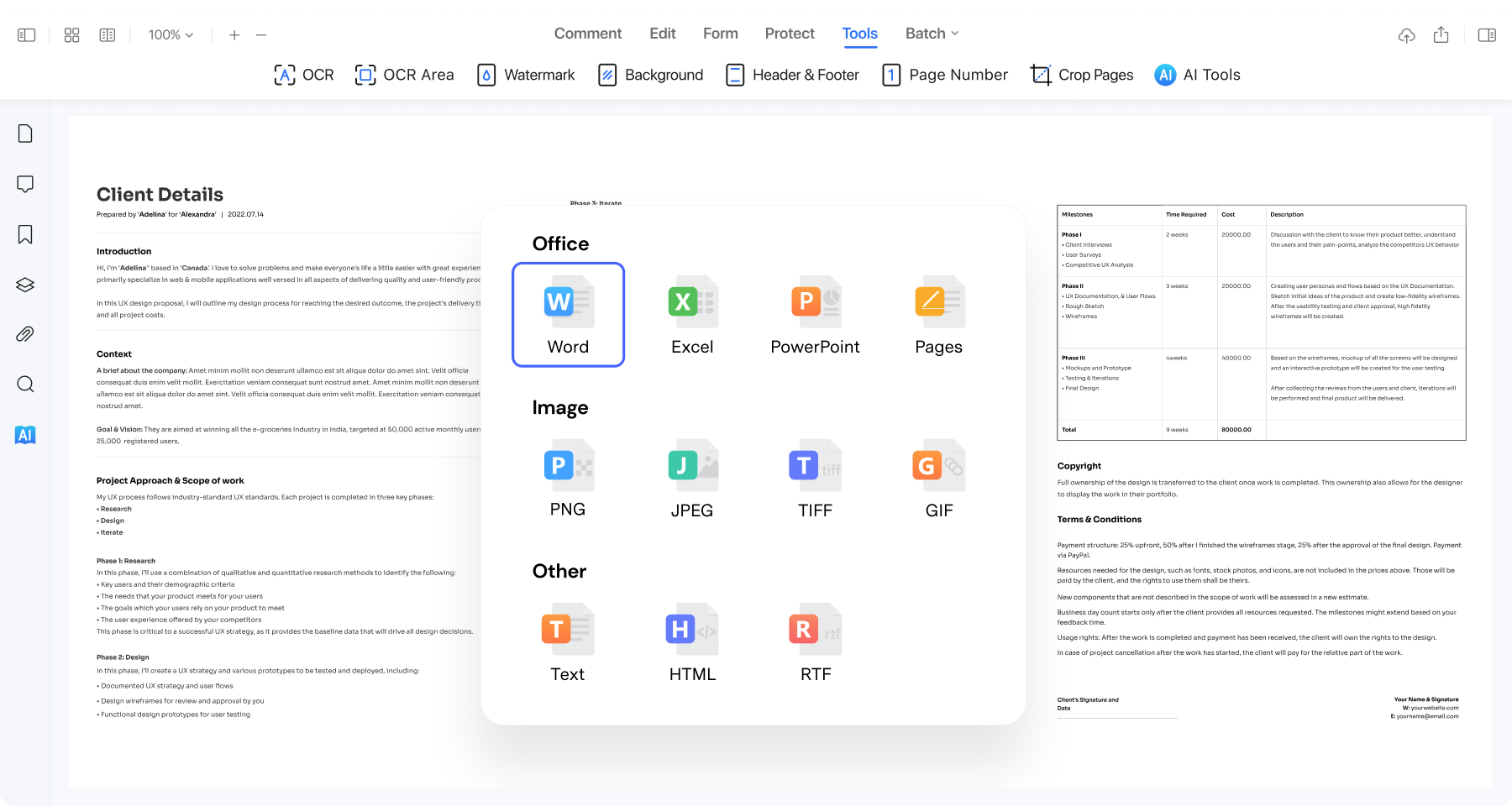 Wondershare PDFelement Professional For Windows