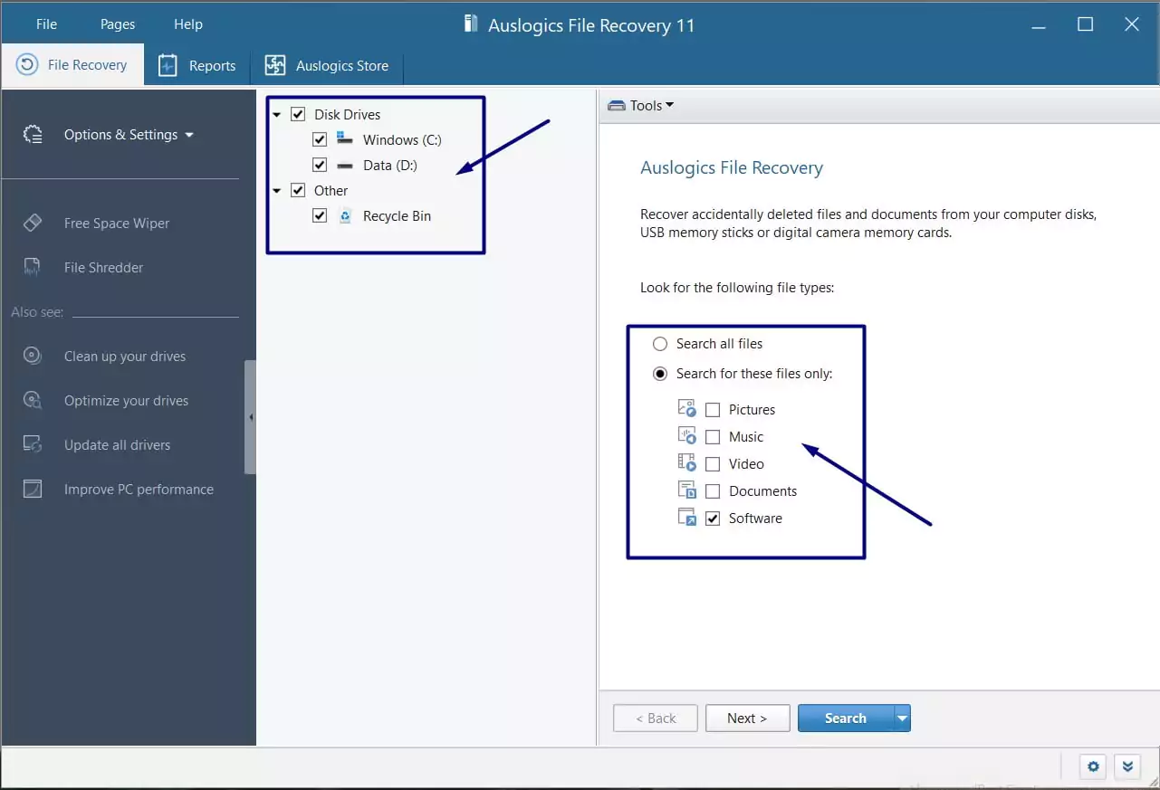 Auslogics File Recovery Full Version