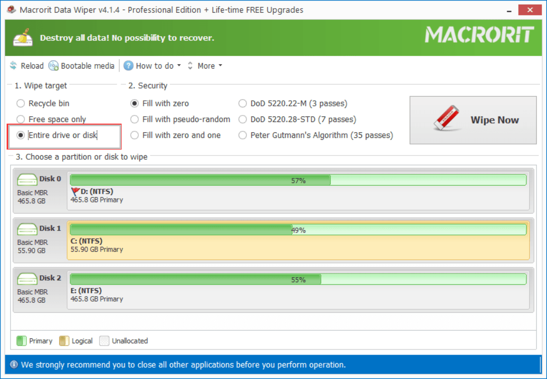 Macrorit Data Wiper