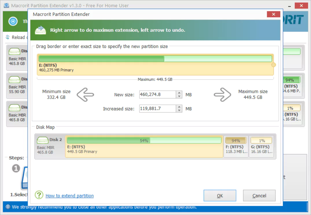 Macrorit Partition Extender Full Version