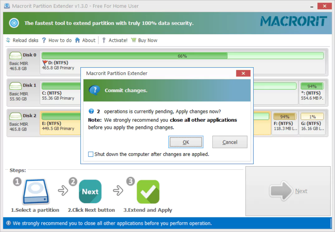 Macrorit Partition Extender Full Version