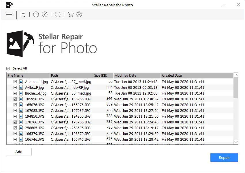 Stellar Repair For Photo Full Version