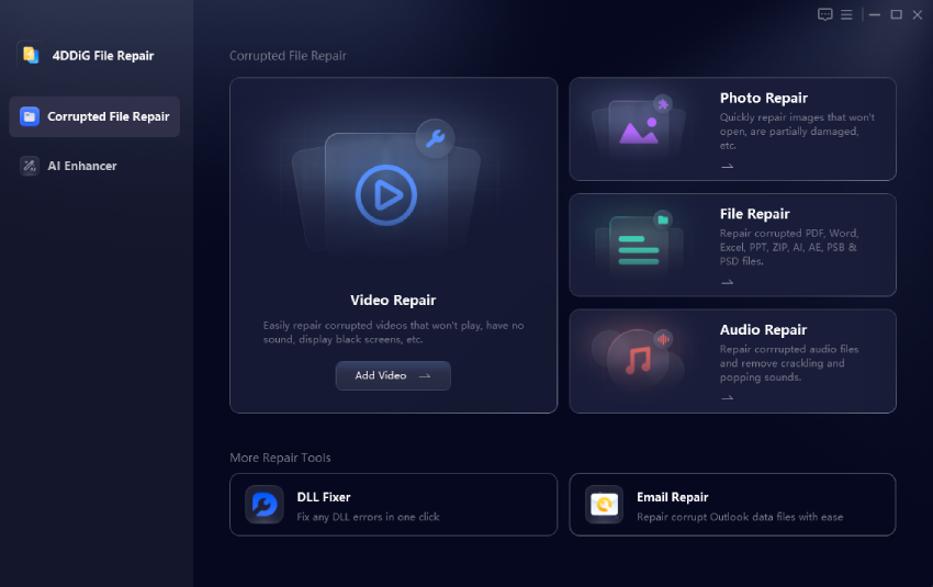Tenorshare 4DDiG File Repair Full Version