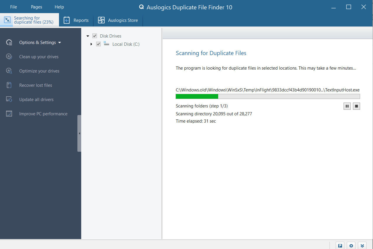 Auslogics Duplicate File Finder Full Version 