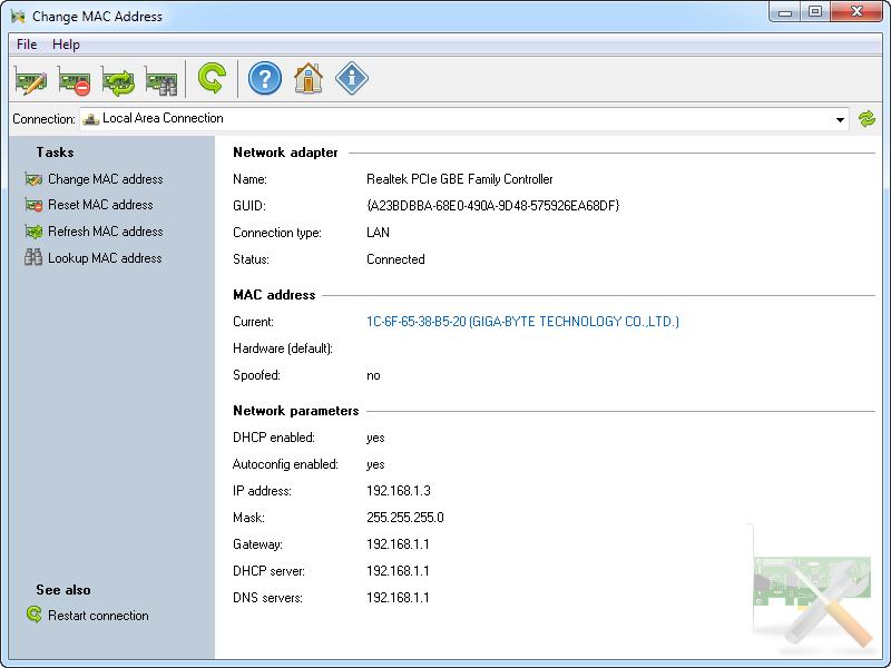 Lizardsystems Change Mac Address Full Version
