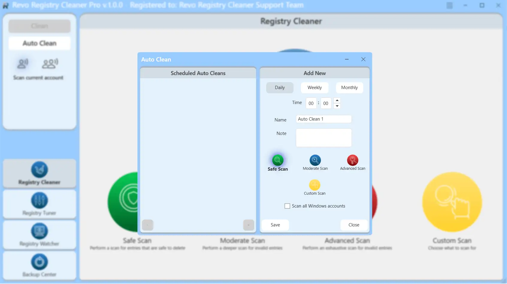 Revo Registry Cleaner Pro Full Version