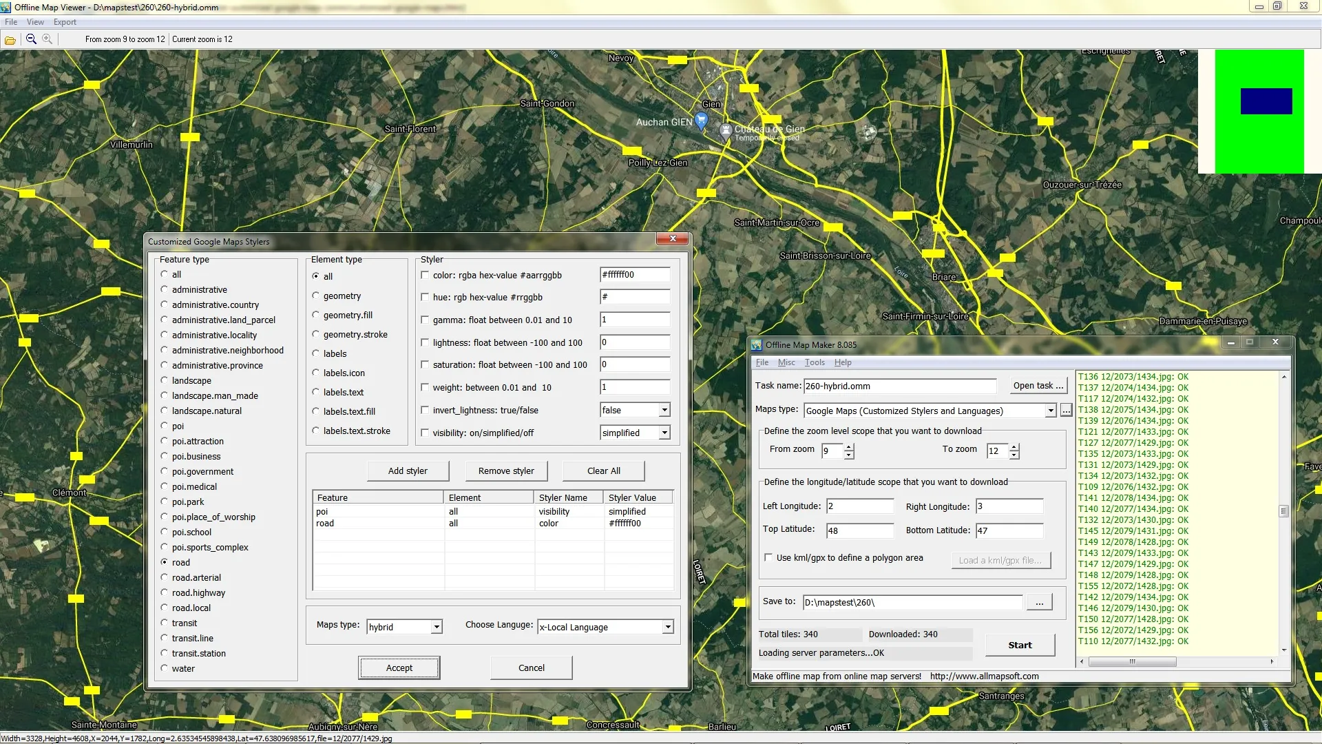 AllMapSoft Offline Map Maker Full Version