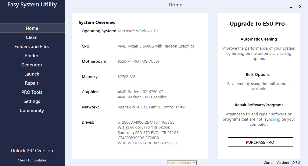 Easy System Utility Pro Full Version