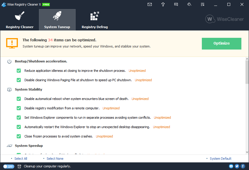 Wise Registry Cleaner Full Version